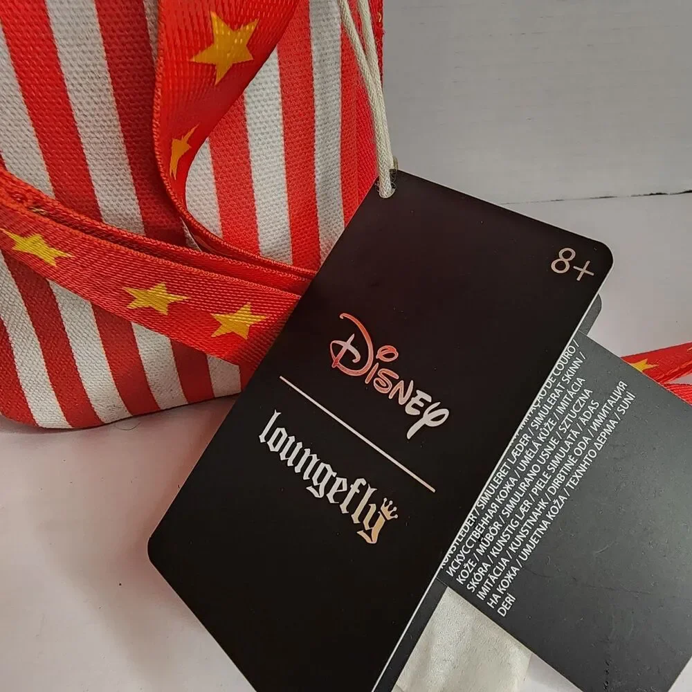 Loungefly Disney Mickey Mouse Circus Ticket Belt Bag with Coin Purse New